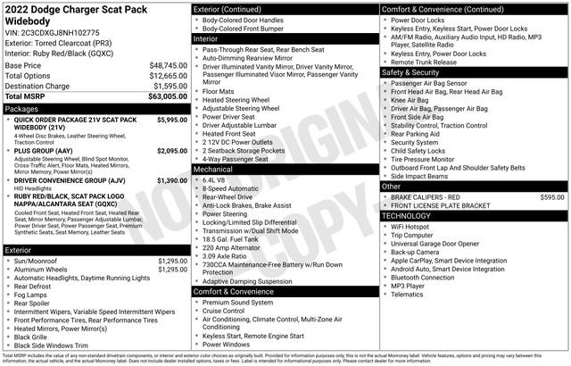 Used 2022 Dodge Charger Scat Pack image 73