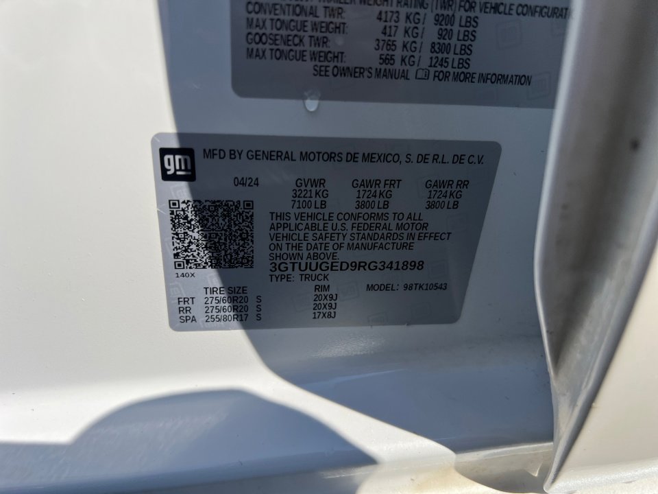 Used 2024 GMC Sierra 1500 Denali w/ Technology Package image 35