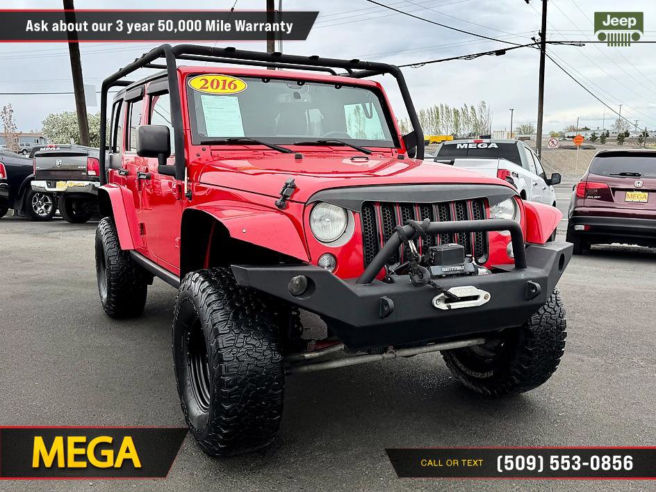 Used 2016 Jeep Wrangler Unlimited Sahara w/ Connectivity Group AWD/4WD image 5