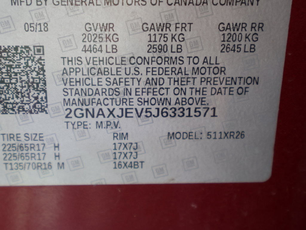 Used 2018 Chevrolet Equinox LT FWD image 41