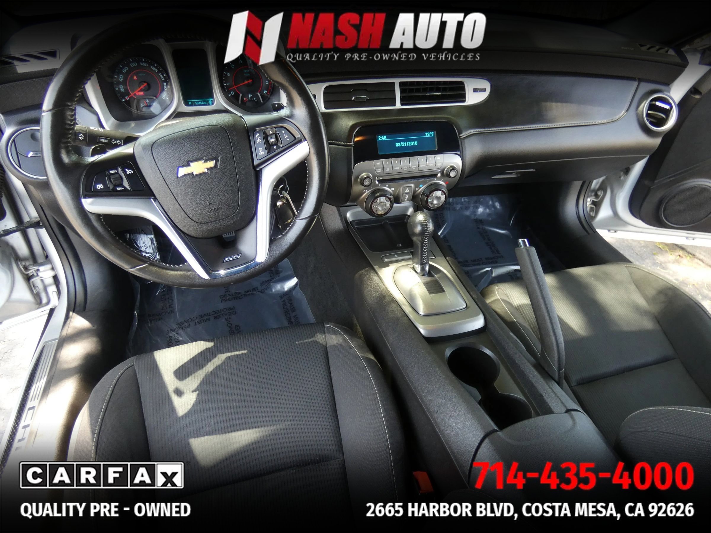 Used 2012 Chevrolet Camaro SS w/ Black Stripe Package image 24