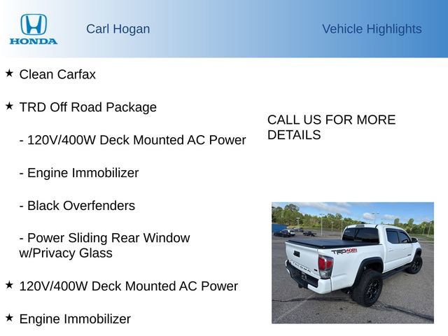 Used 2020 Toyota Tacoma TRD Off-Road AWD/4WD image 5