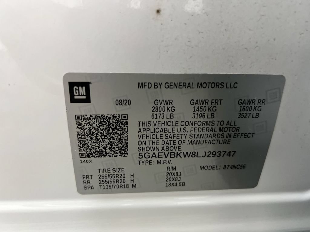 Used 2020 Buick Enclave Premium w/ Sun and Sites Package AWD/4WD image 30