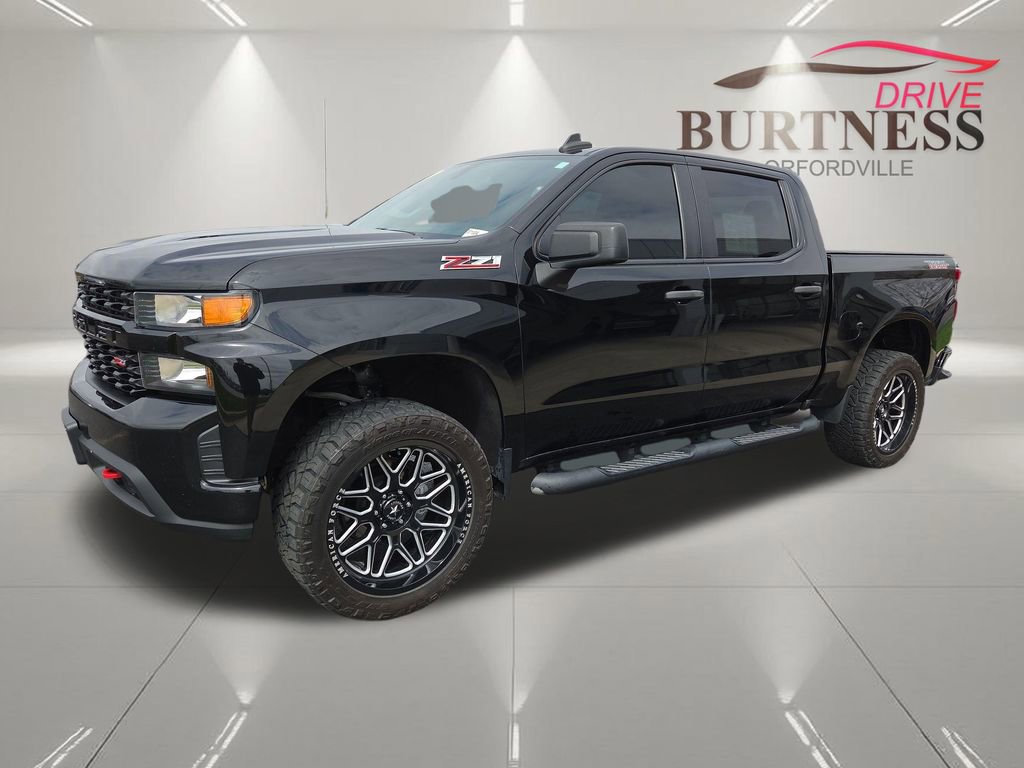 Certified 2021 Chevrolet Silverado 1500 Custom Trail Boss w/ Midnight Edition AWD/4WD image 4