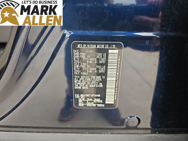 Used 2018 Nissan Armada Platinum w/ Captain Seat Package AWD/4WD image 34