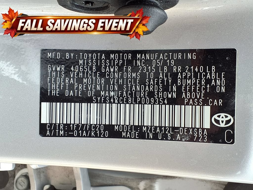 Used 2020 Toyota Corolla SE FWD image 13