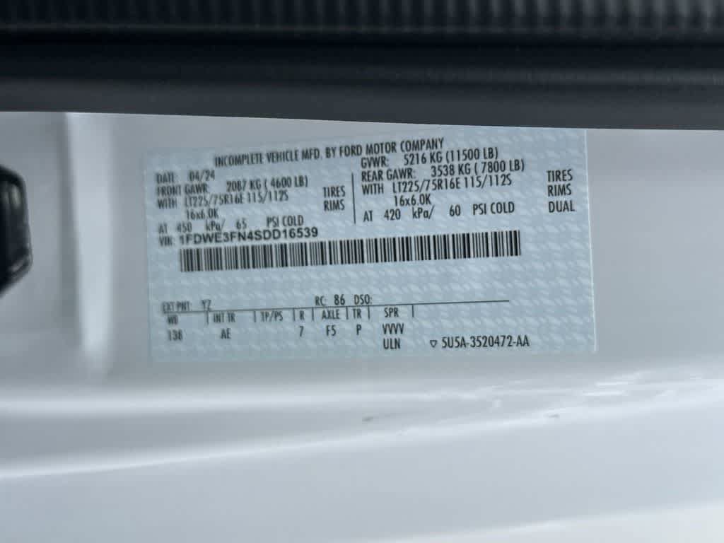 New 2025 Ford E-350 and Econoline 350 Super Duty w/ Power Equipment Group RWD image 49