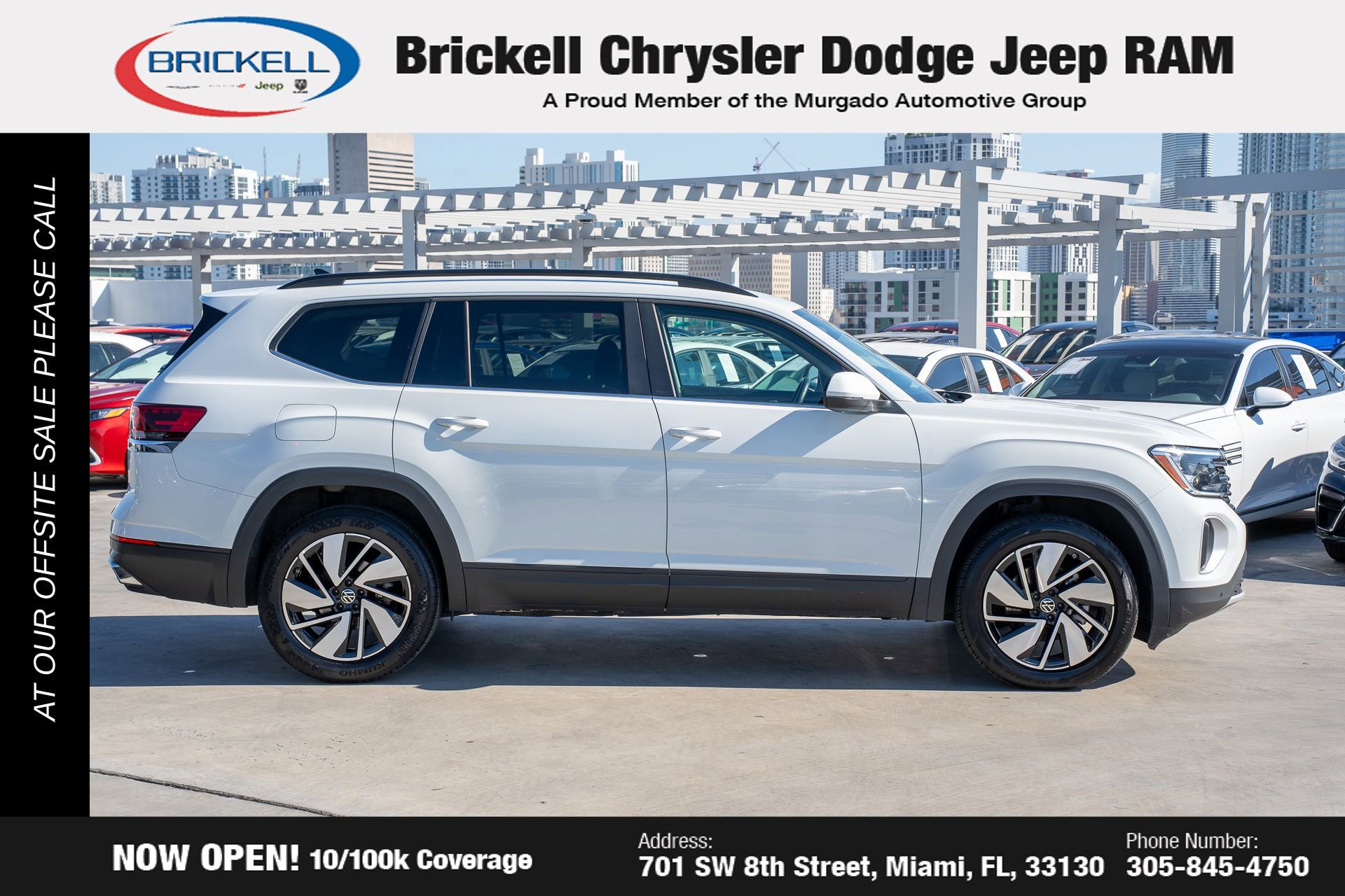 Used 2024 Volkswagen Atlas SE image 4