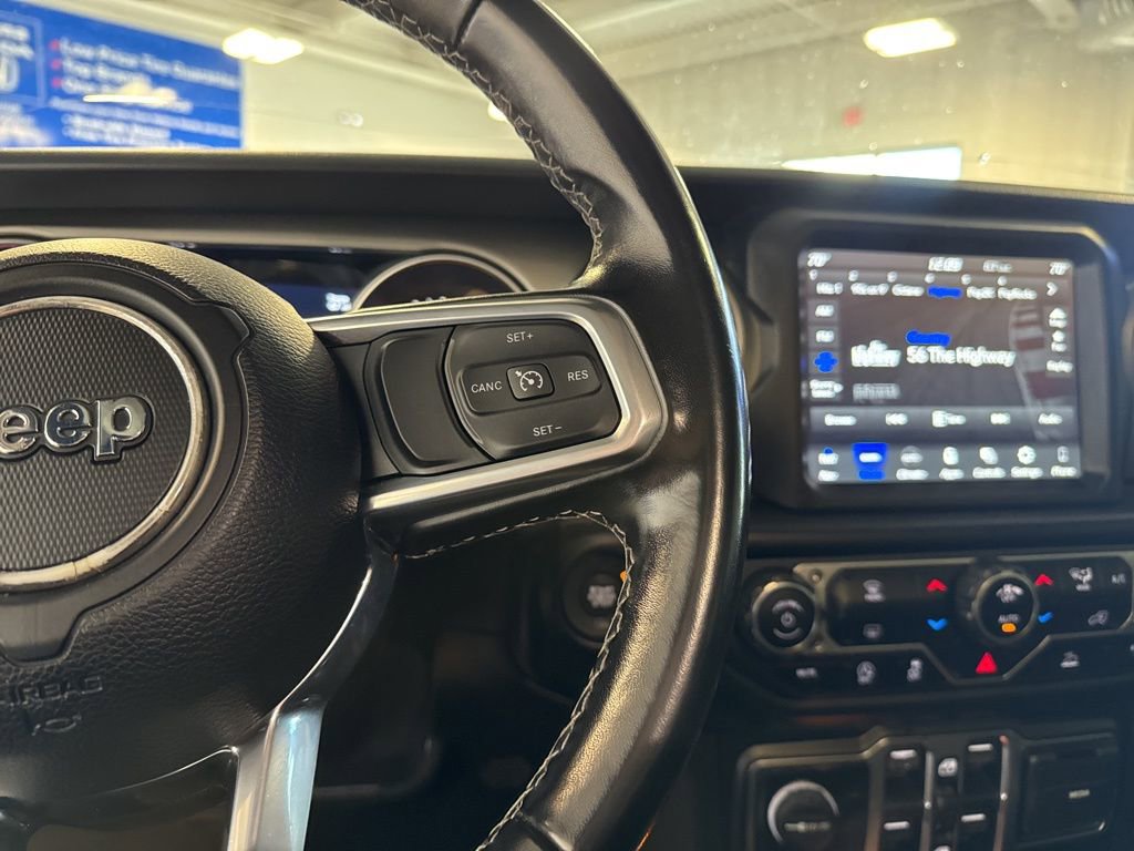 Used 2021 Jeep Wrangler Unlimited Sahara w/ Uconnect 4C Nav & Sound Group image 17