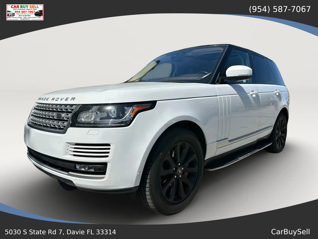 Used 2017 Land Rover Range Rover HSE image 3