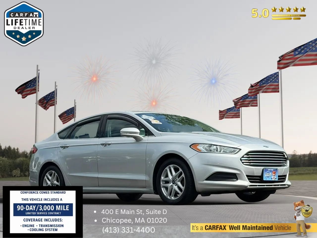 Used 2014 Ford Fusion SE FWD image 1