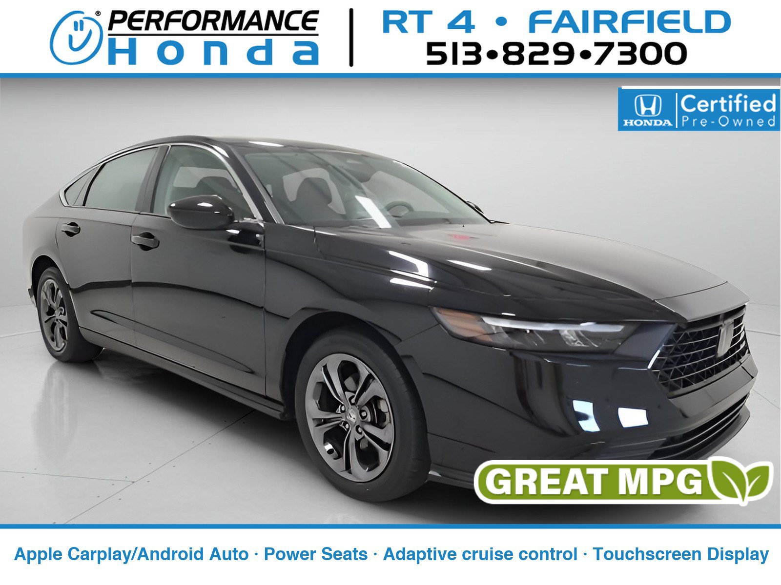 Certified 2023 Honda Accord EX