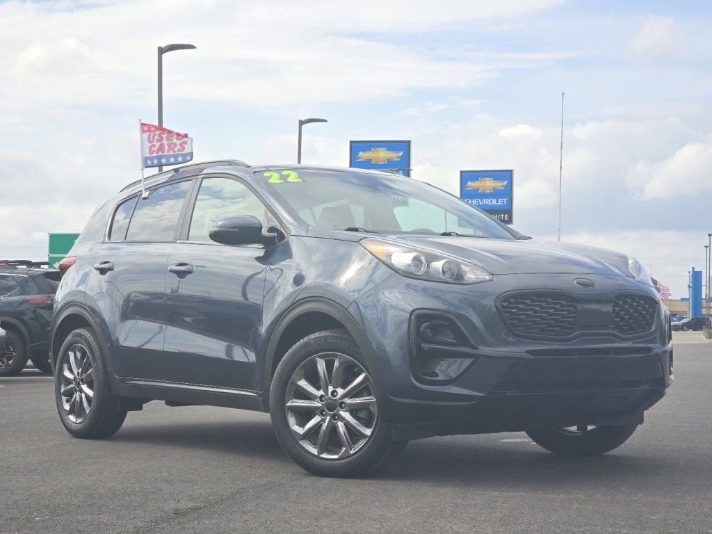Used 2022 Kia Sportage Nightfall Edition w/ Nighfall AWD Premium Package image 2