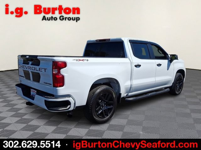 Certified 2024 Chevrolet Silverado 1500 Custom w/ Rally Edition AWD/4WD image 6
