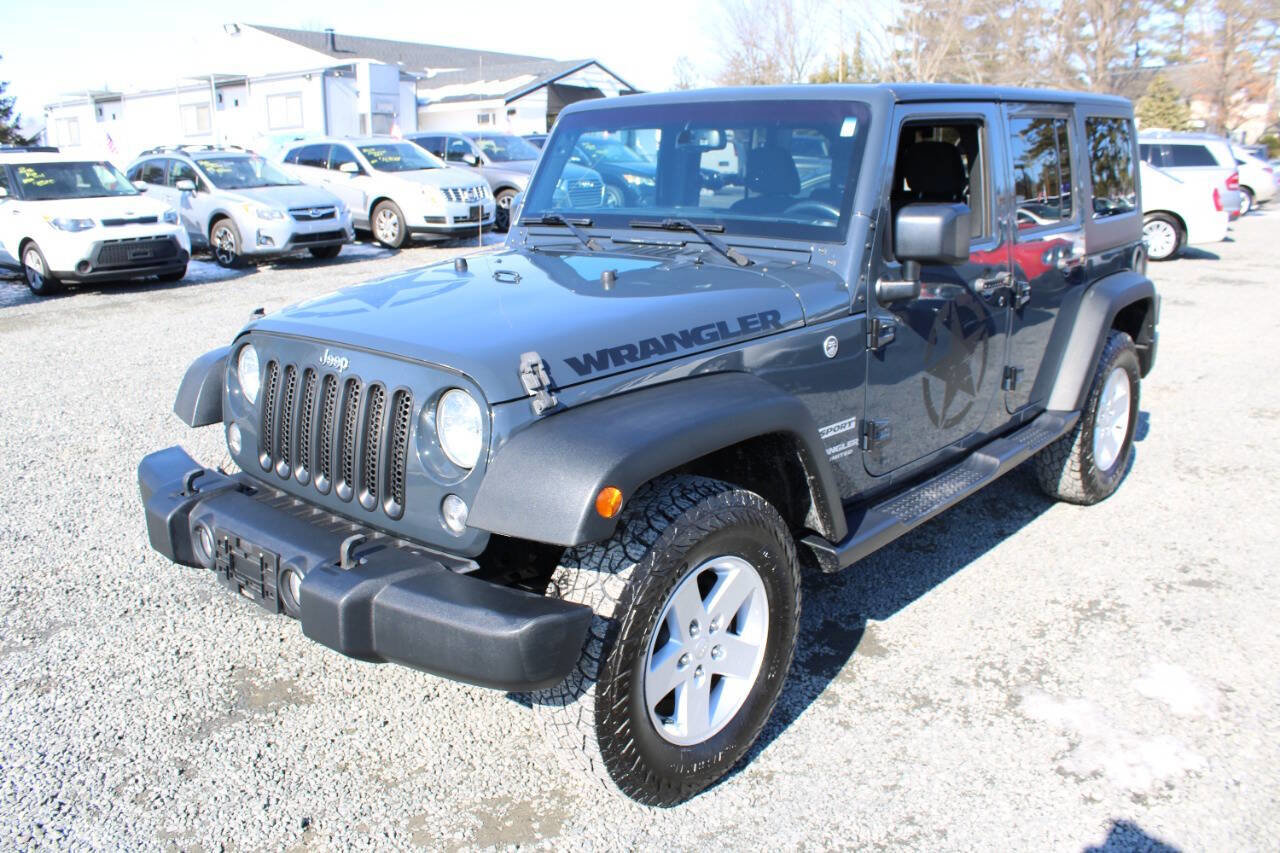 Used 2017 Jeep Wrangler Unlimited Sport w/ Quick Order Package 24S image 2