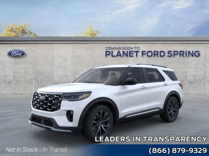 New 2025 Ford Explorer Platinum