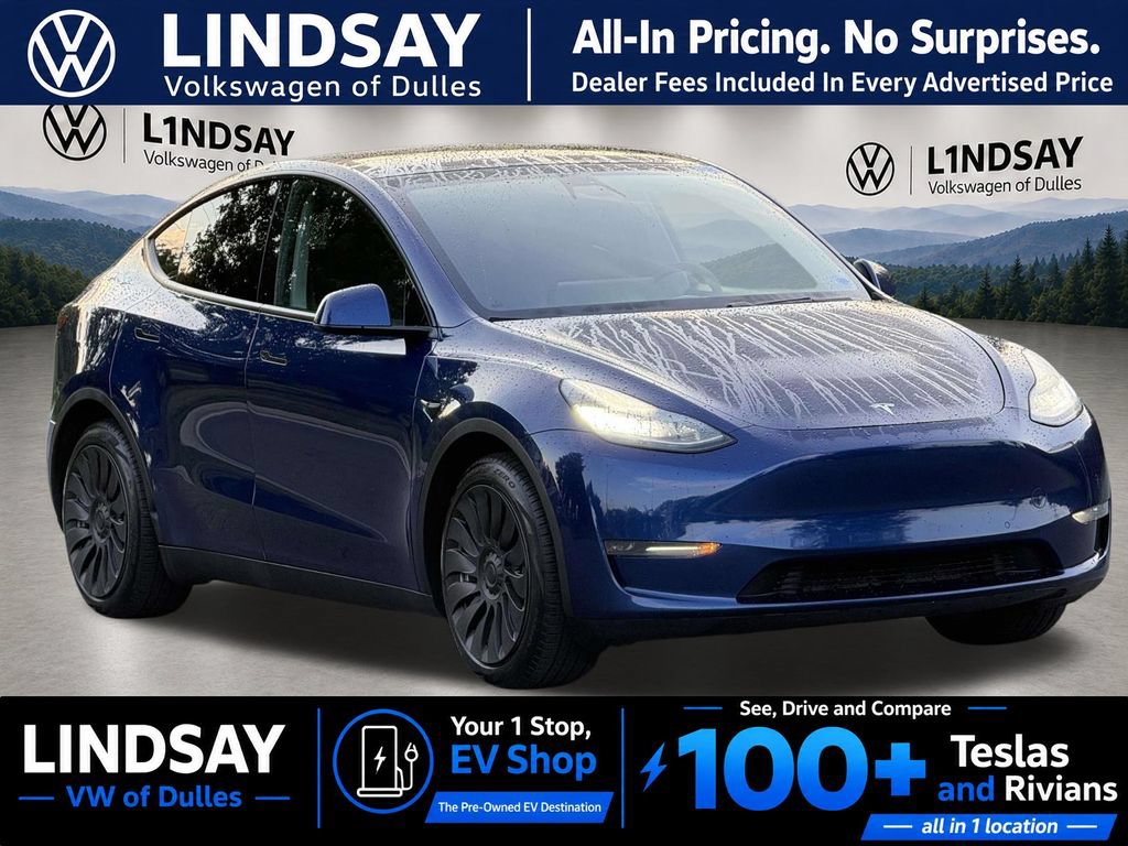 Used 2020 Tesla Model Y Long Range AWD/4WD image 1