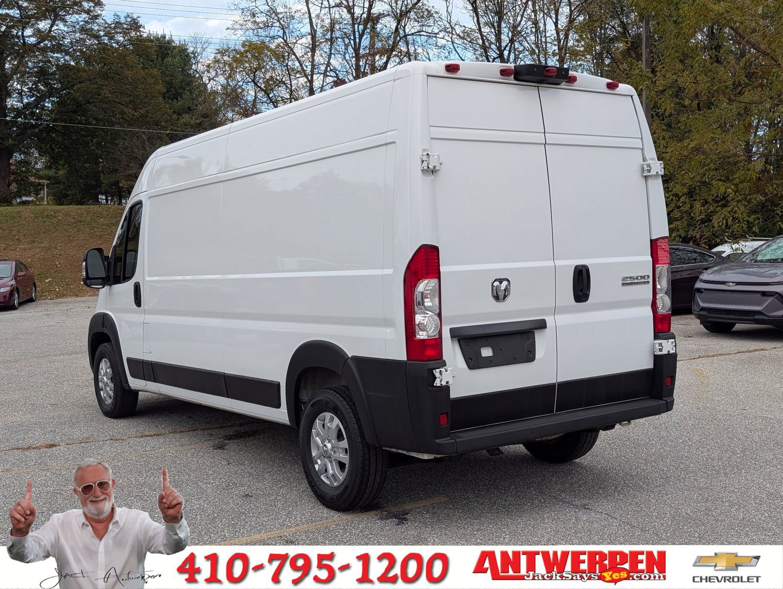 Used 2024 RAM ProMaster 2500 w/ Quick Order Package 22G SLT image 5