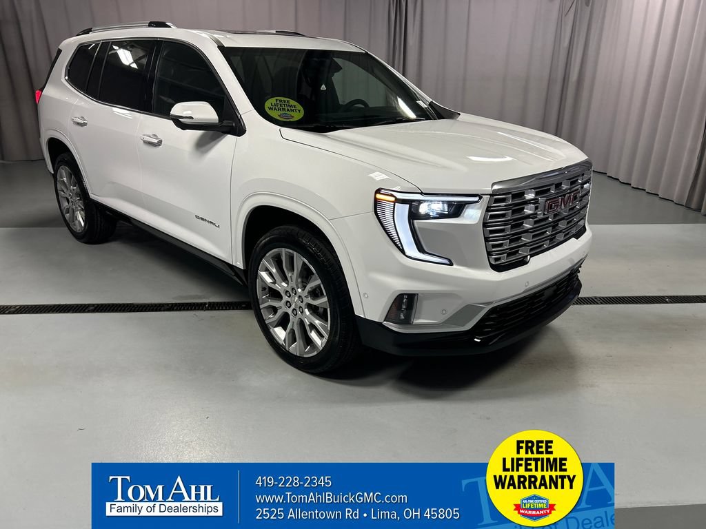 New 2027 GMC Acadia Denali w/ Denali Reserve Package AWD/4WD image 1