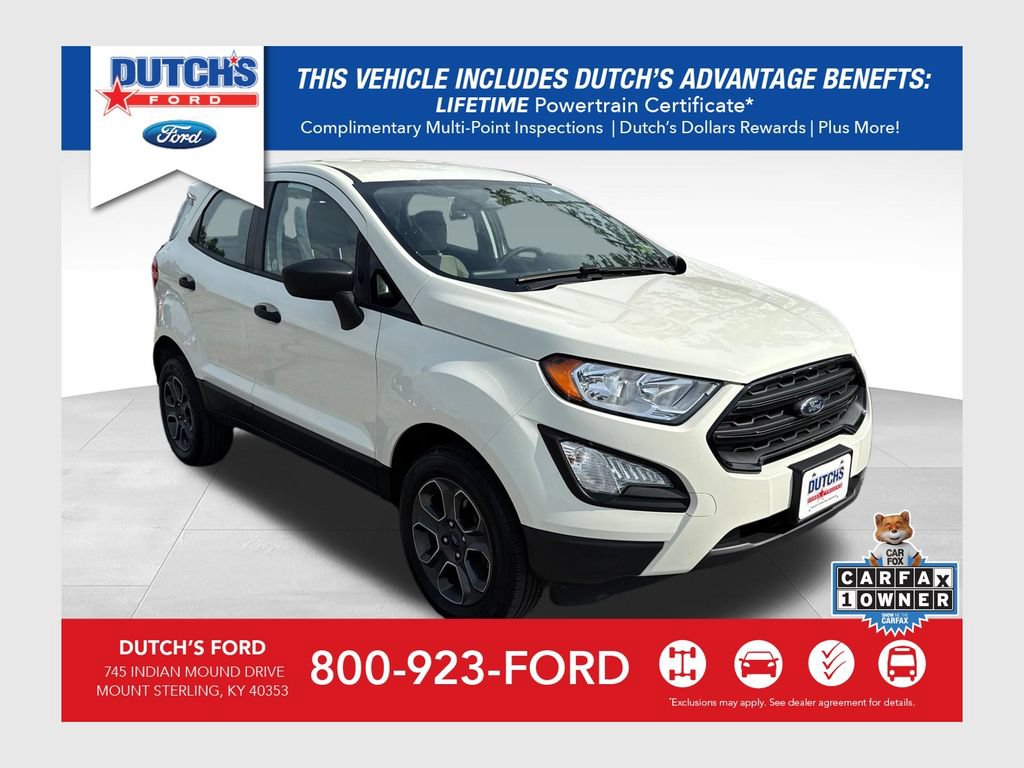 Used 2022 Ford EcoSport S
