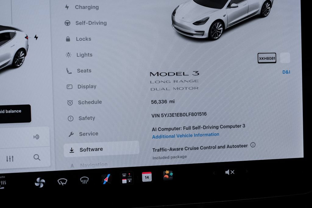 Used 2020 Tesla Model 3 Long Range AWD/4WD image 16