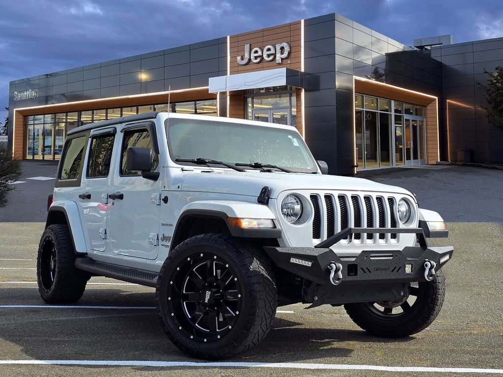 Used 2020 Jeep Wrangler Unlimited Sahara w/ Uconnect 4C Nav & Sound Group
