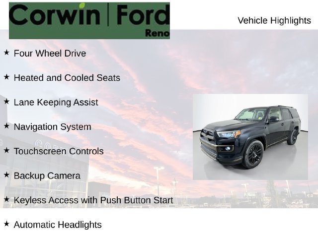 Used 2021 Toyota 4Runner Nightshade AWD/4WD image 8