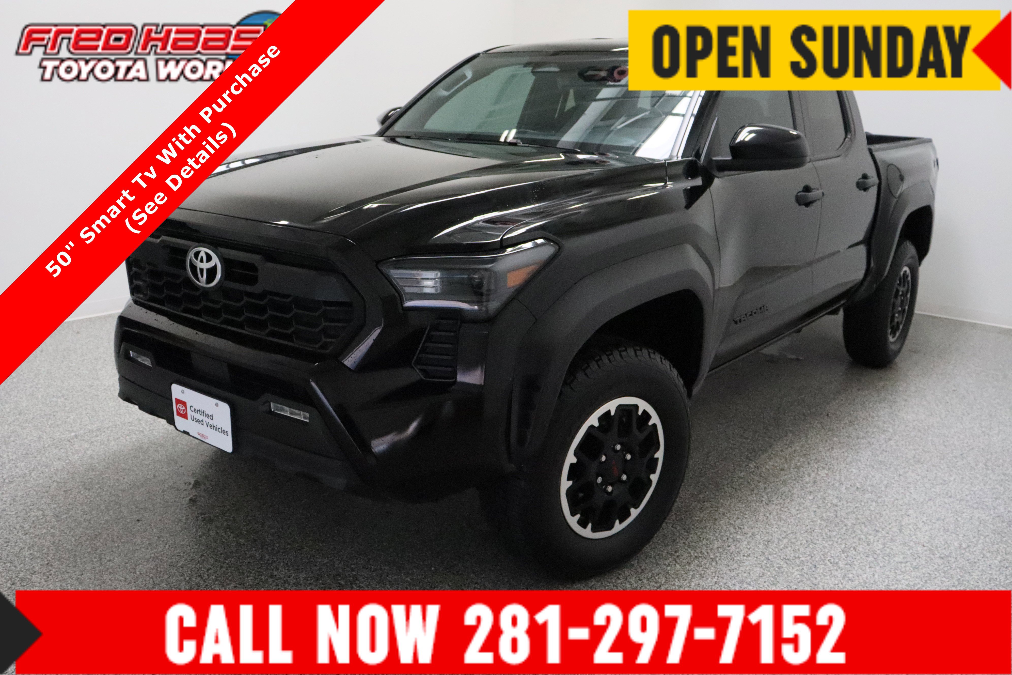 Certified 2025 Toyota Tacoma TRD Off-Road AWD/4WD video 1