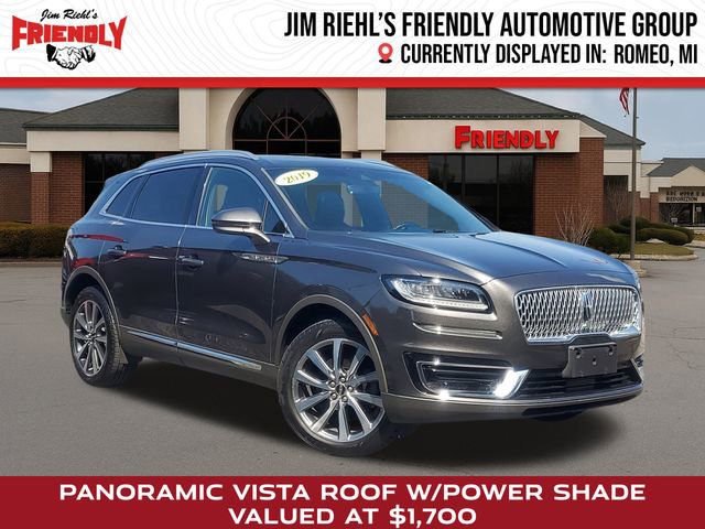 Used 2019 Lincoln Nautilus Select
