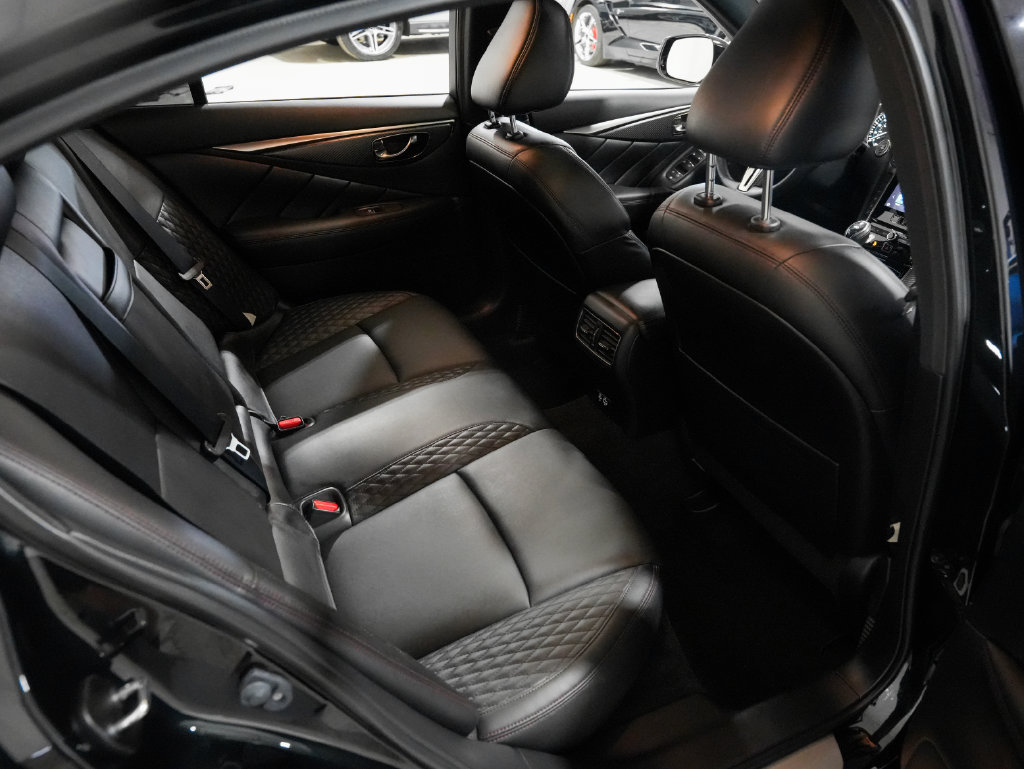 Used 2023 INFINITI Q50 Red Sport 400 w/ Black Opal Edition RWD image 28