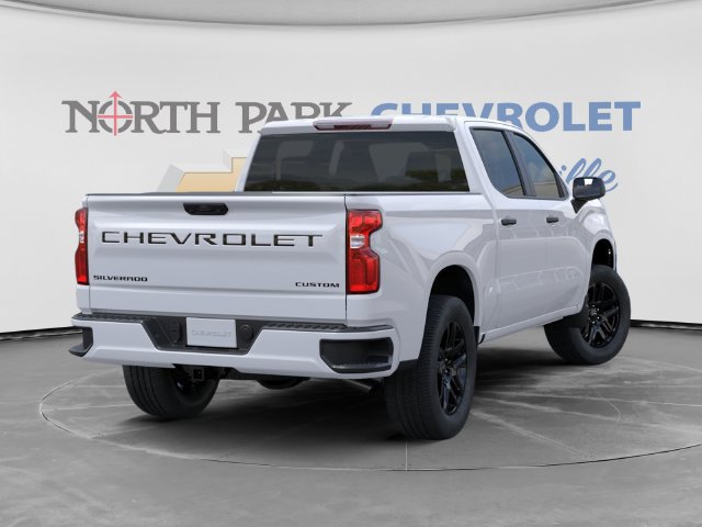 New 2026 Chevrolet Silverado 1500 Custom w/ LPO, Dark Essentials Package RWD image 4
