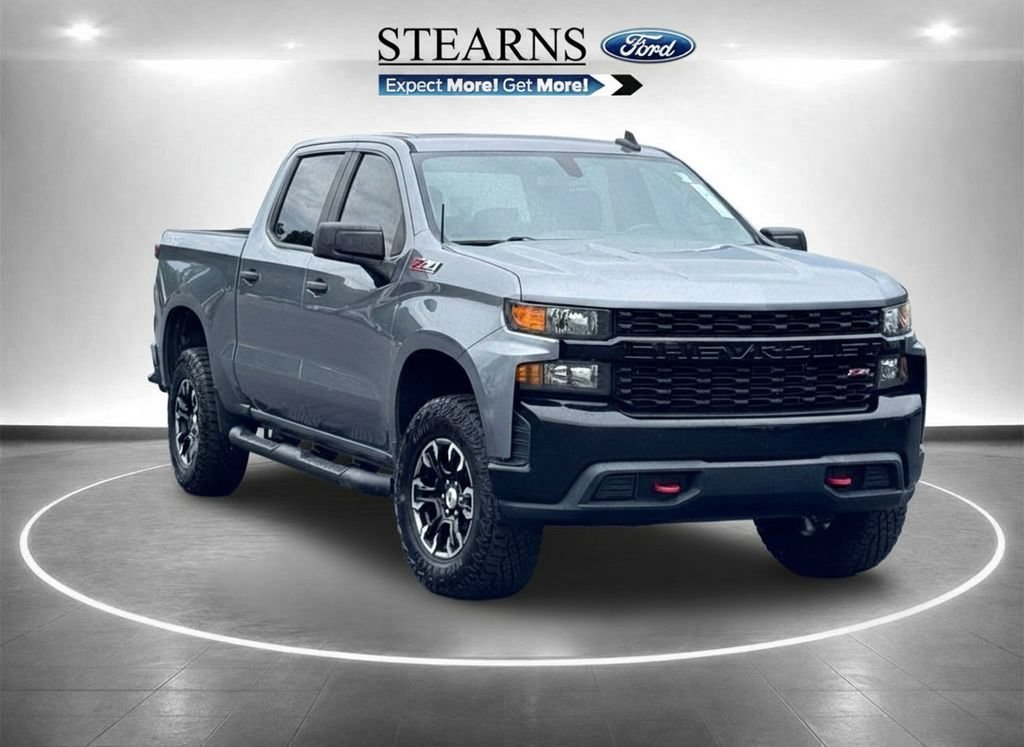 Used 2021 Chevrolet Silverado 1500 Custom Trail Boss AWD/4WD image 1