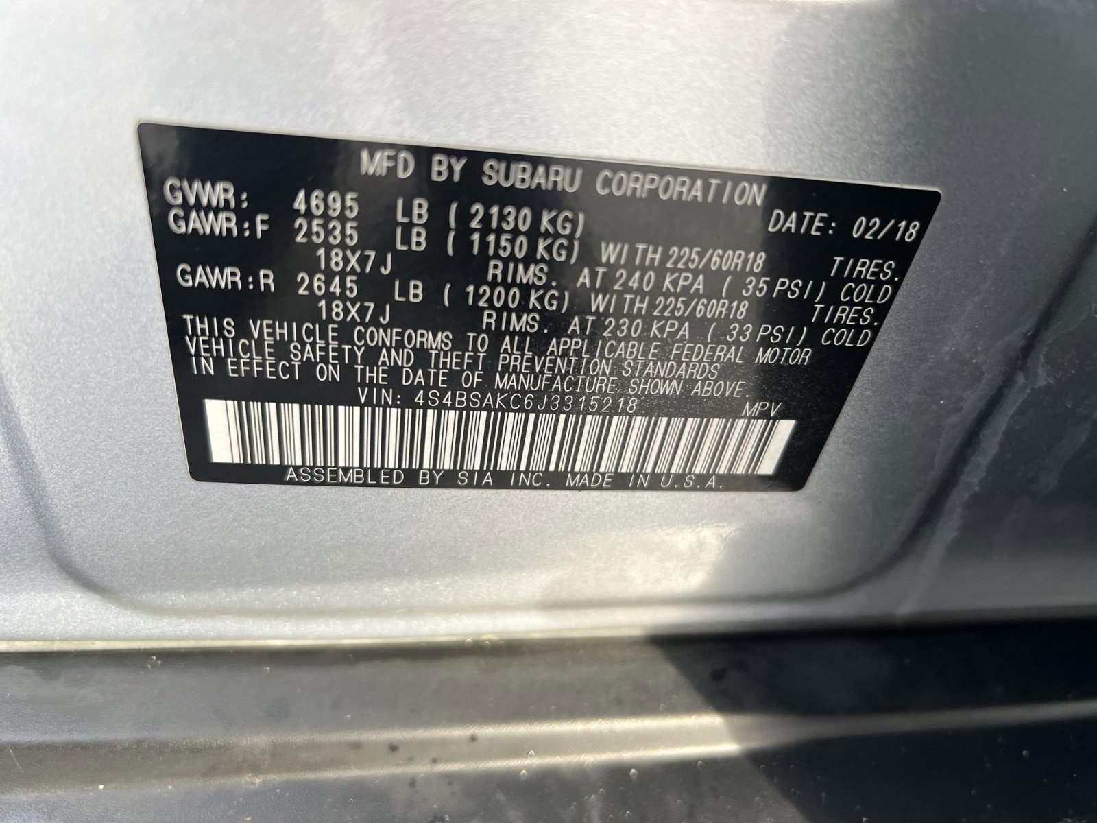 Used 2018 Subaru Outback 2.5i Limited w/ Popular Package #2 image 28