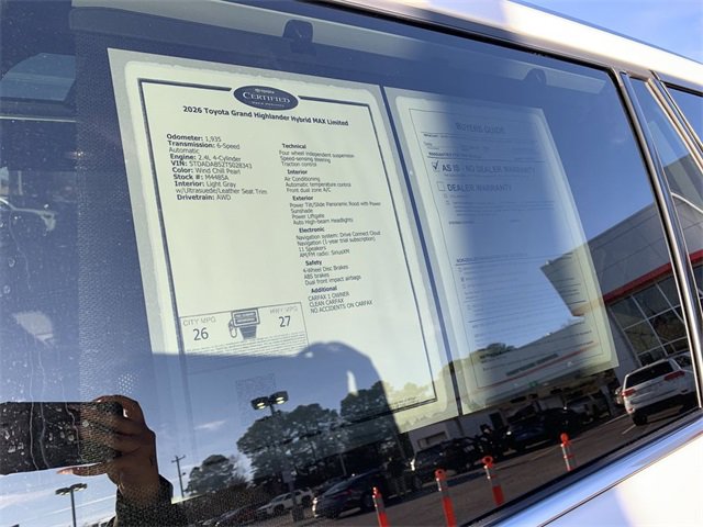 Used 2026 Toyota Grand Highlander AWD Hybrid image 39