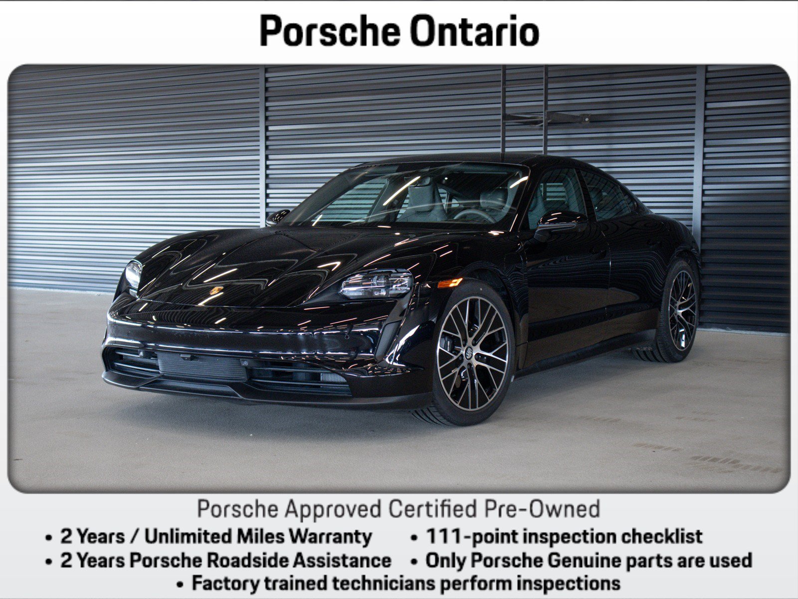 Certified 2023 Porsche Taycan RWD image 1