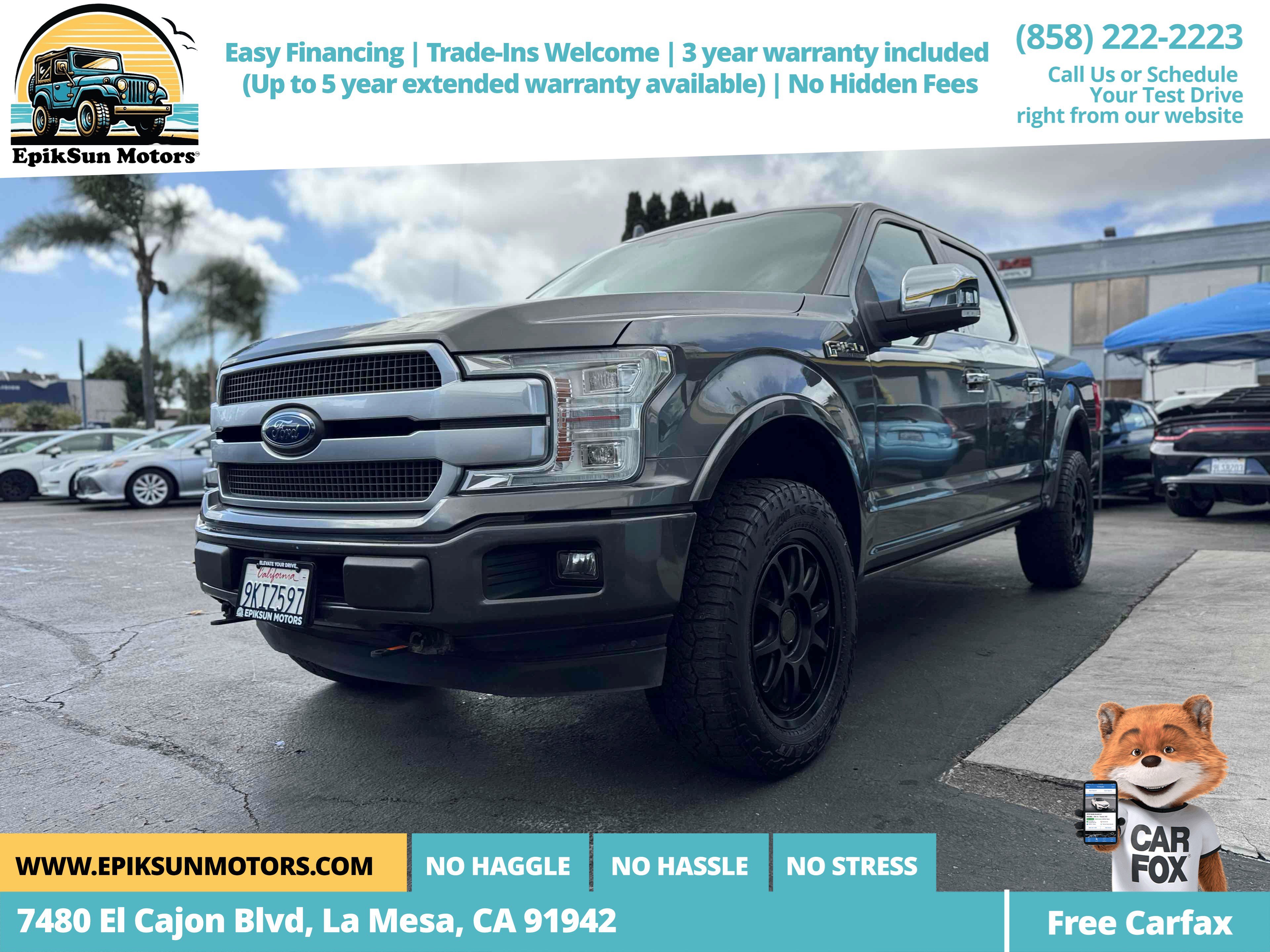 Used 2019 Ford F150 Platinum AWD/4WD image 1