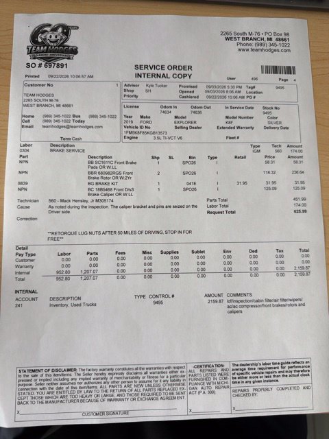 Used 2019 Ford Explorer Limited w/ Class III Trailer Tow Package AWD/4WD image 60