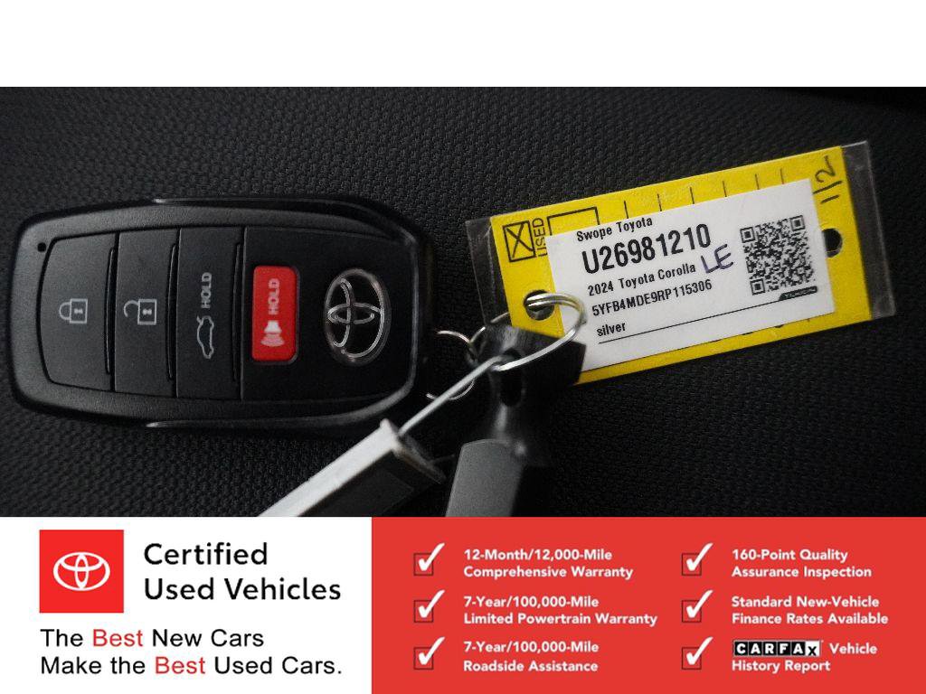 Certified 2024 Toyota Corolla LE w/ LE Convenience Package image 28