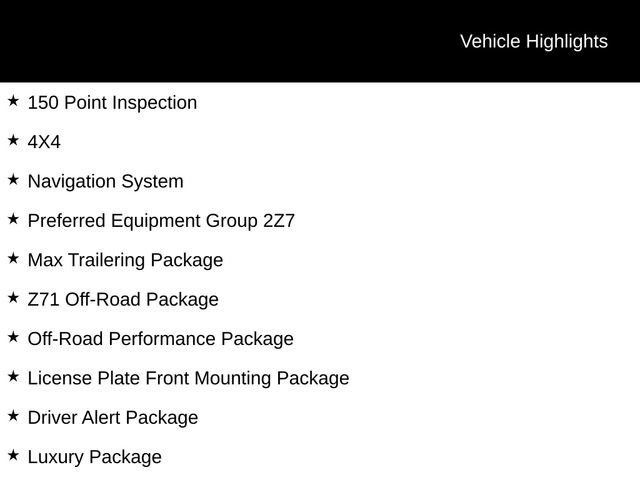 Used 2023 Chevrolet Suburban Z71 w/ Z71 Off-Road Package AWD/4WD image 2
