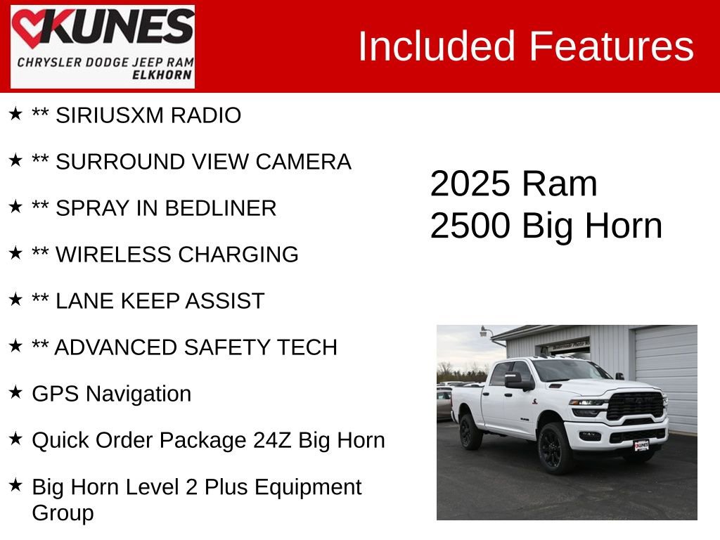 Used 2025 RAM 2500 Big Horn image 4