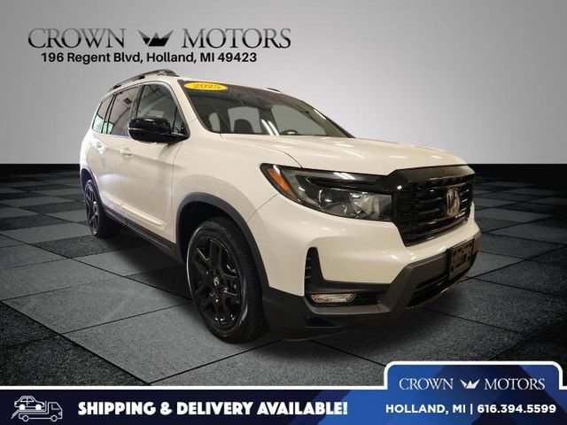 Certified 2025 Honda Passport Black Edition
