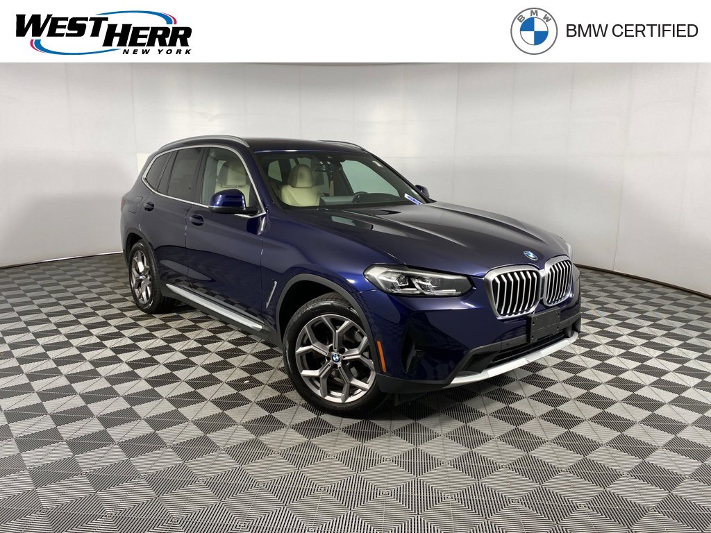 Certified 2022 BMW X3 xDrive30i w/ Premium Package