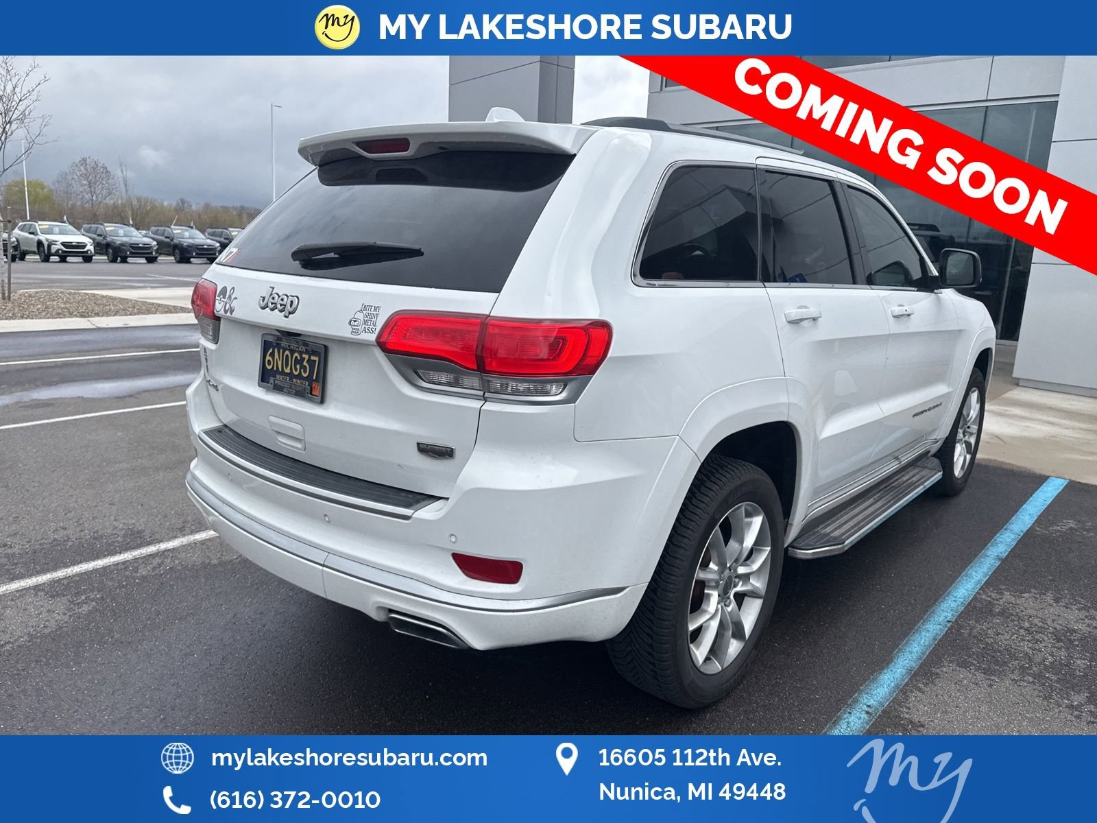 Used 2015 Jeep Grand Cherokee Summit w/ Platinum Series Group AWD/4WD image 9