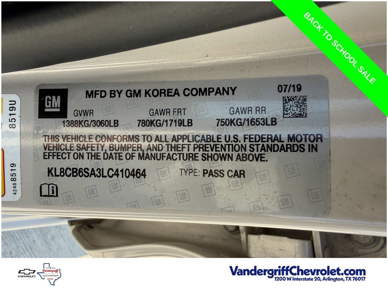 Used 2020 Chevrolet Spark LS FWD image 25