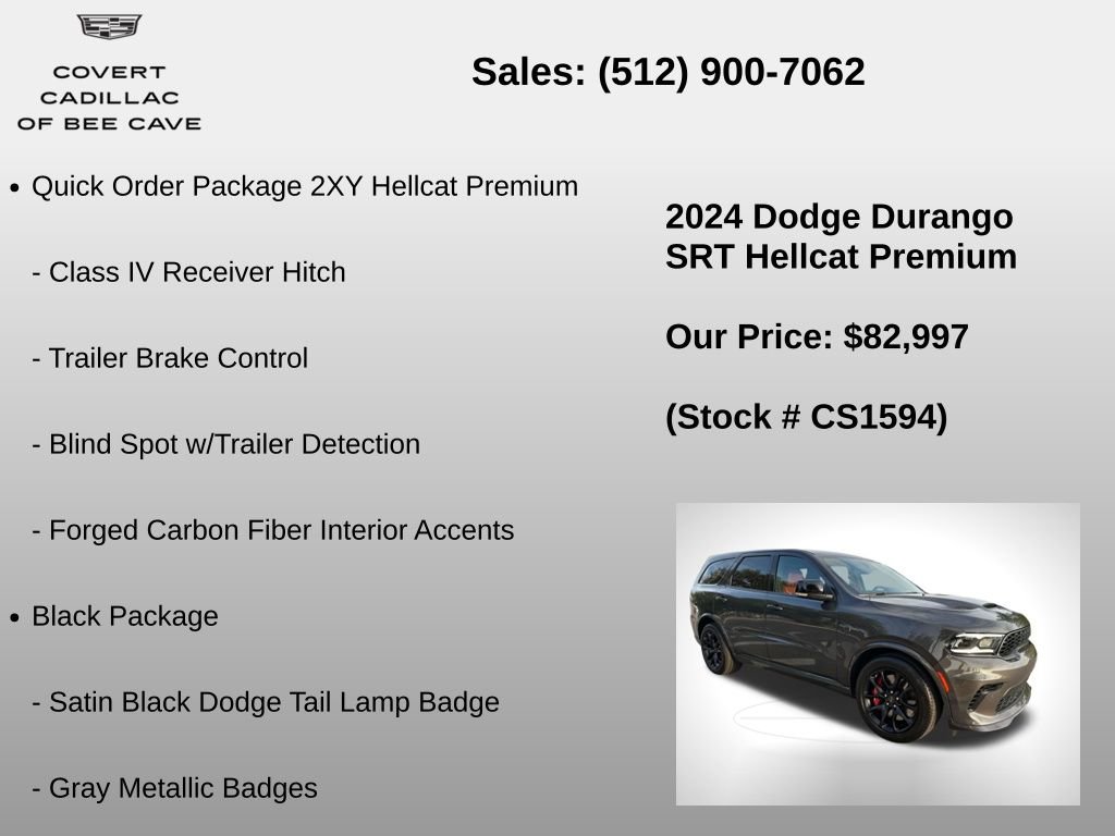 Used 2024 Dodge Durango SRT Hellcat image 18