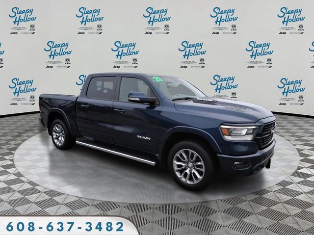 Used 2021 RAM 1500 Laramie w/ Sport Appearance Package AWD/4WD image 3
