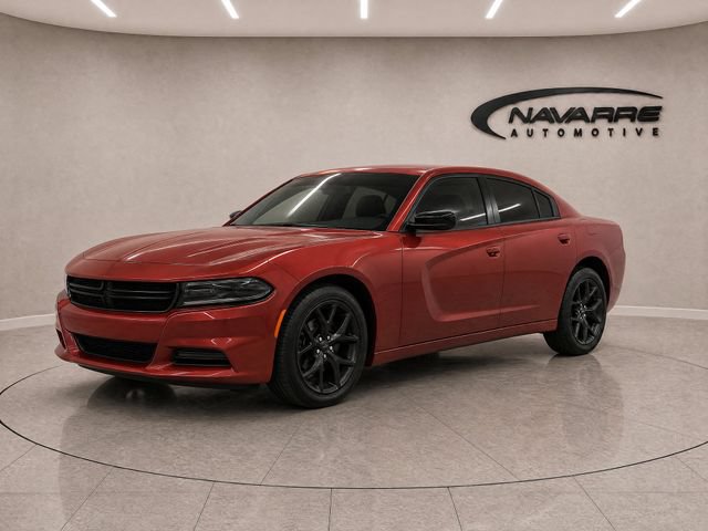 Used 2021 Dodge Charger SXT w/ Blacktop Package RWD image 3