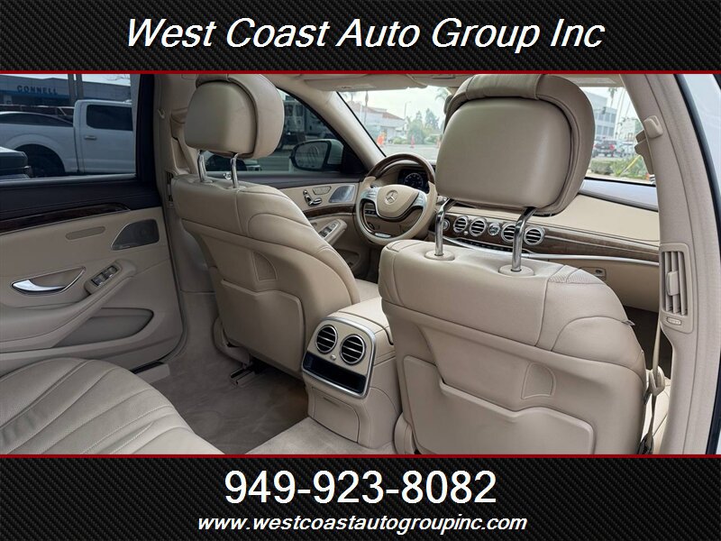 Used 2015 Mercedes-Benz S 550 Sedan w/ Premium 1 Package image 15