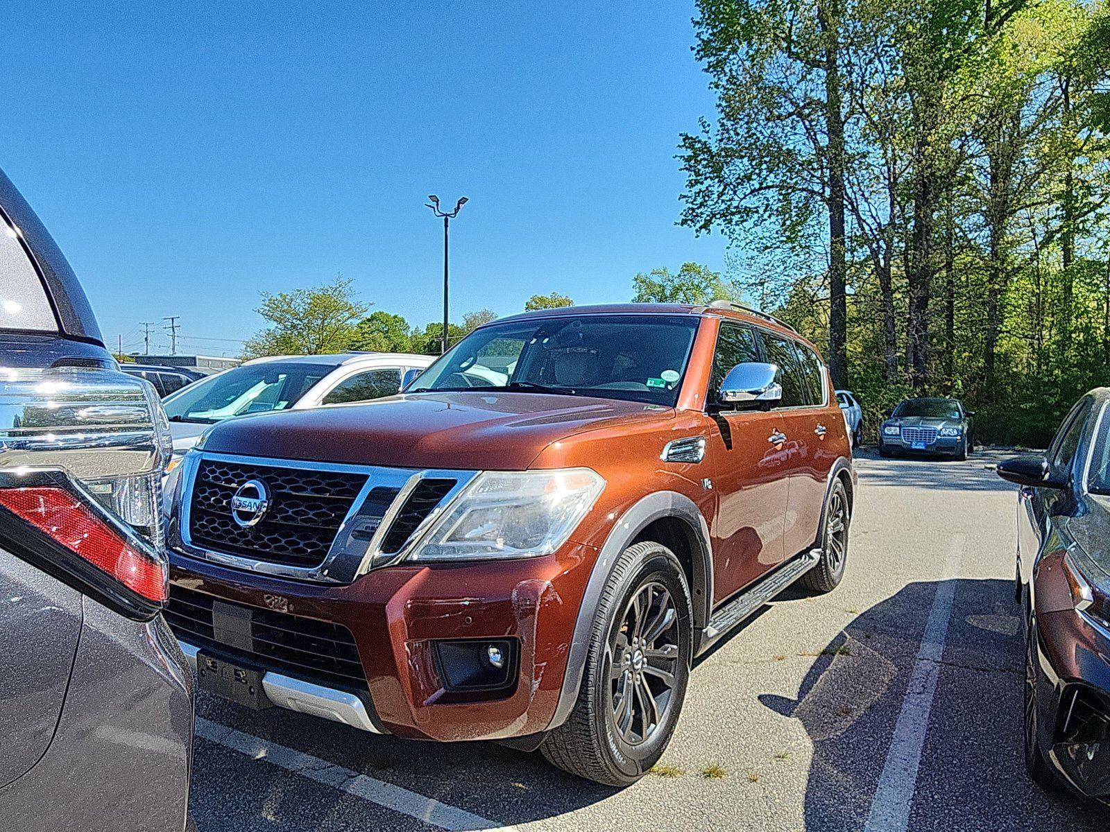 Used 2017 Nissan Armada Platinum w/ Captain Seat Package image 1