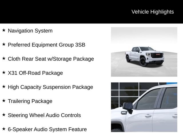 New 2026 GMC Sierra 1500 Elevation w/ X31 Off-Road Package image 7